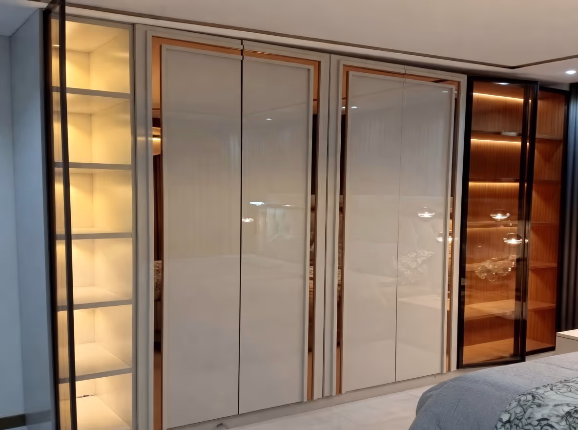 Wardrobe with Inbuilt Light